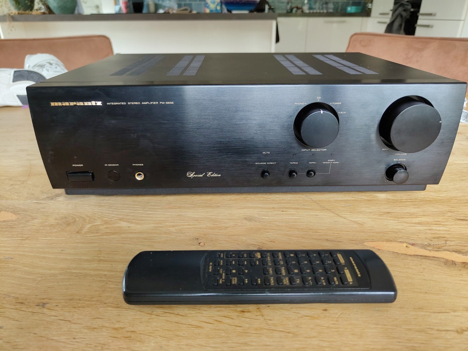Marantz top versterker PM-66SE, Marantz, Ophalen of Verzenden, Zo goed als nieuw, Minder dan 60 watt