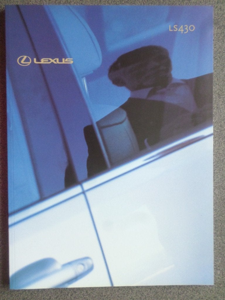 Lexus LS430 2001 Brochure, Ophalen of Verzenden, Zo goed als nieuw, Overige merken