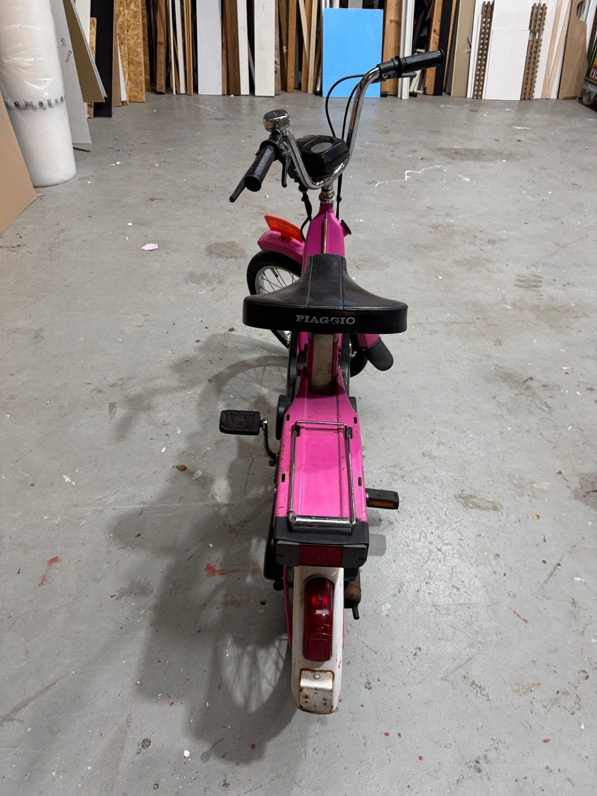 Roze Piaggio Ciao Bromfiets - Klassieke Scooter, Fietsen en Brommers, Ophalen, Gebruikt, Maximaal 45 km/u, Piaggio