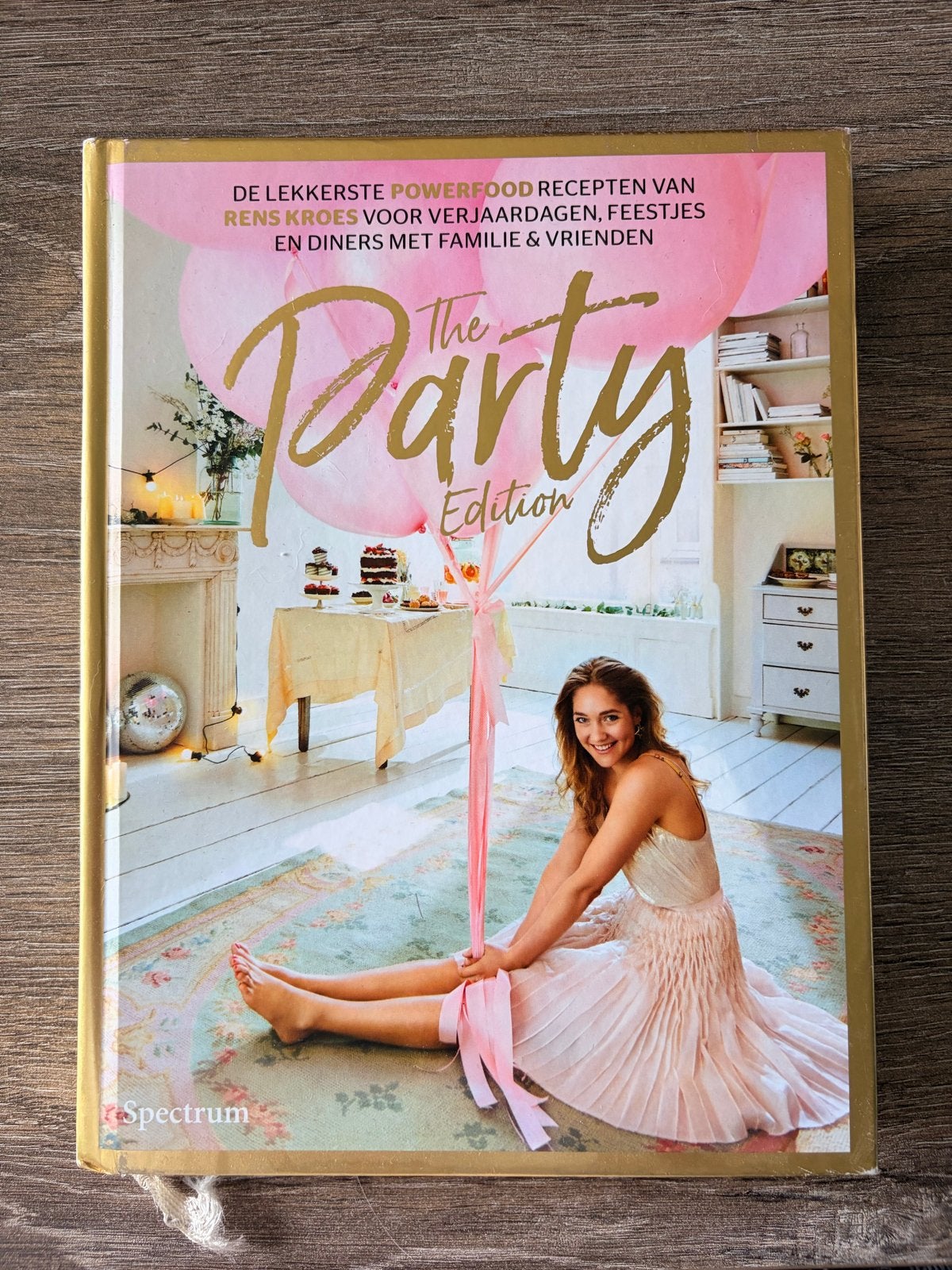 Party kookboek: Powerfood recepten van Rens Kroes, Boeken, Voorgerechten en Soepen, Ophalen of Verzenden, Zo goed als nieuw, Gezond koken