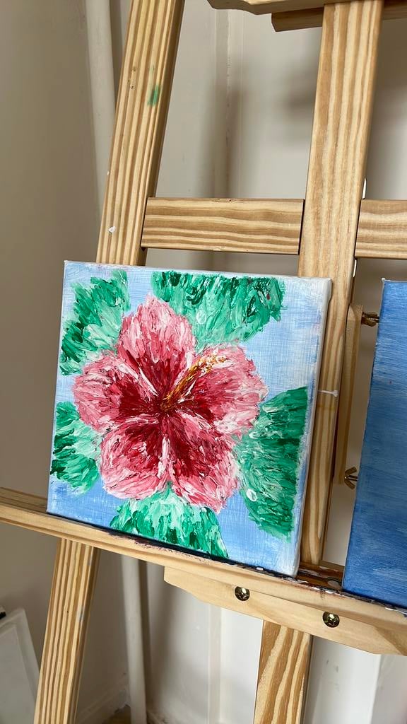 Moderne kunst schilderij decoratie muur, Ophalen of Verzenden, Zo goed als nieuw, Doek