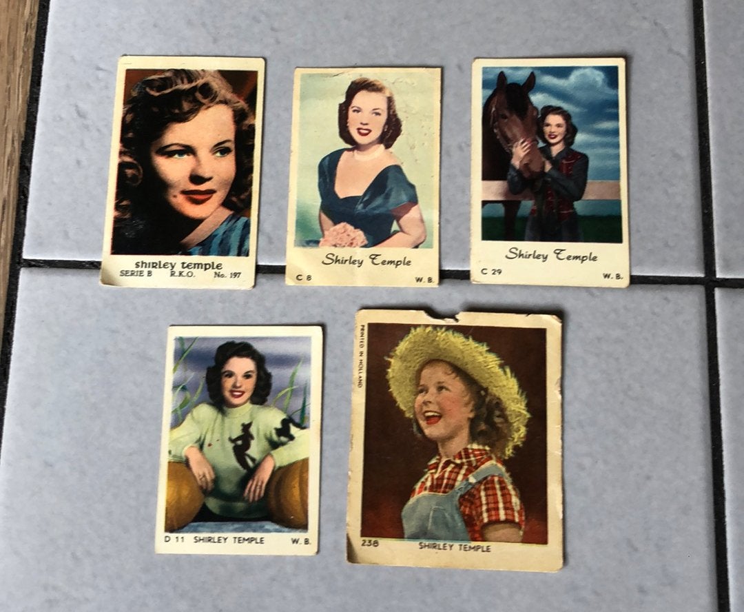 5 afbeeldingen van Shirley Temple, Ophalen of Verzenden, Gebruikt, Meerdere plaatjes