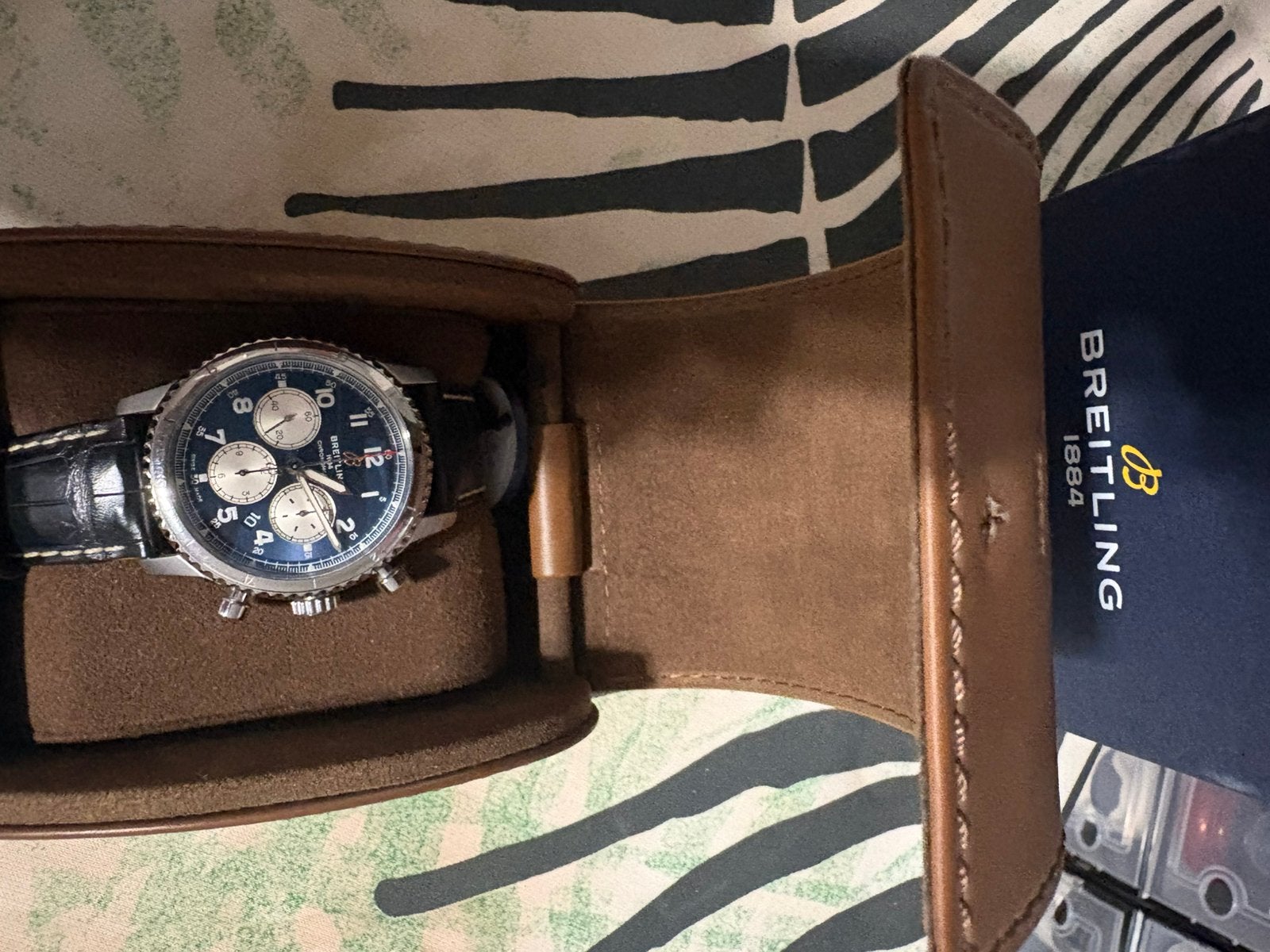 Breitling, Ophalen, Zo goed als nieuw, Staal, Breitling