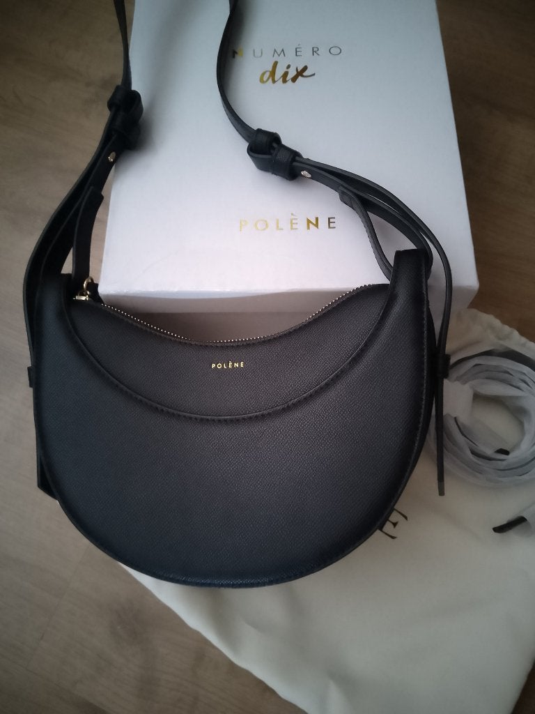 Polene - Numero Dix - Nieuw, Ophalen of Verzenden, Nieuw, Zwart, Handtas