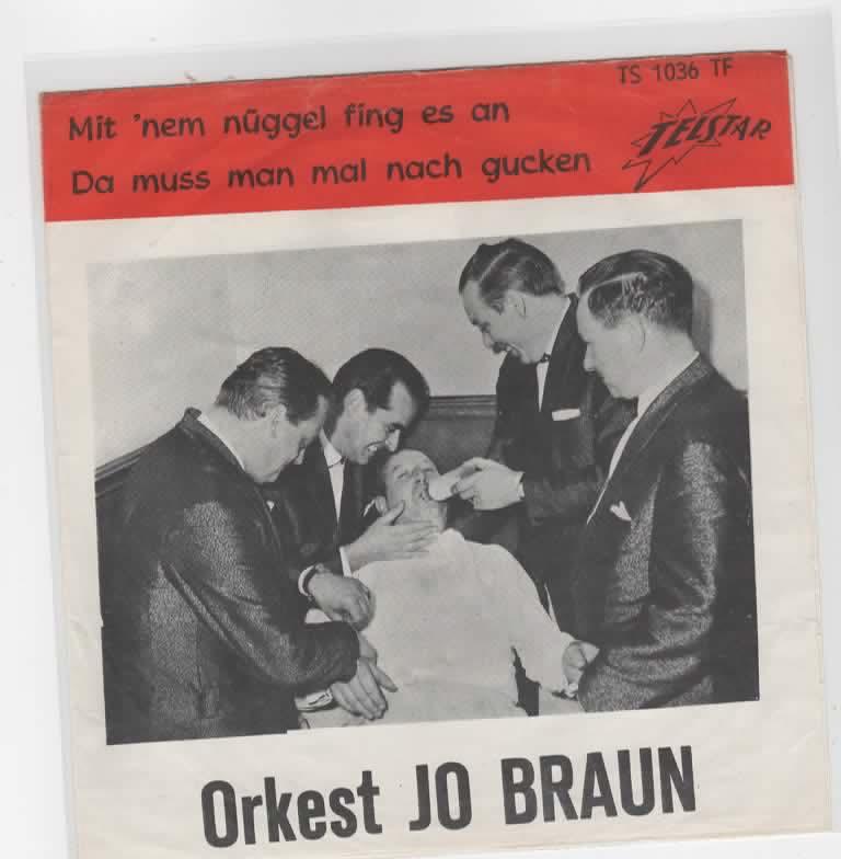 Orkest Jo Braun- Mit' nem Nuggel fing es an. TElstar, Verzenden, Gebruikt, Nederlandstalig