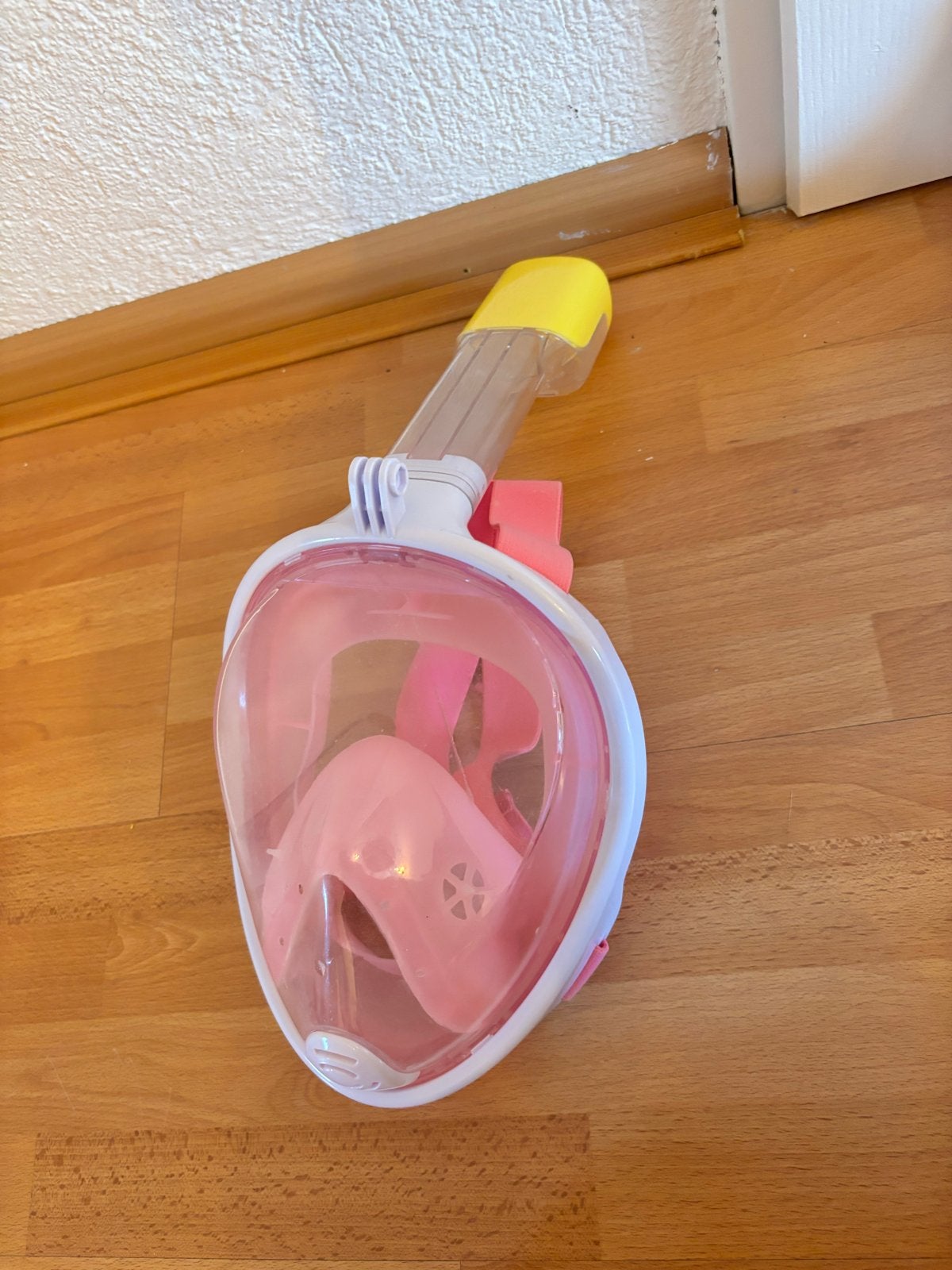 Snorkelmasker voor kinderen - Roze, Ophalen of Verzenden, Gebruikt, Snorkelmasker