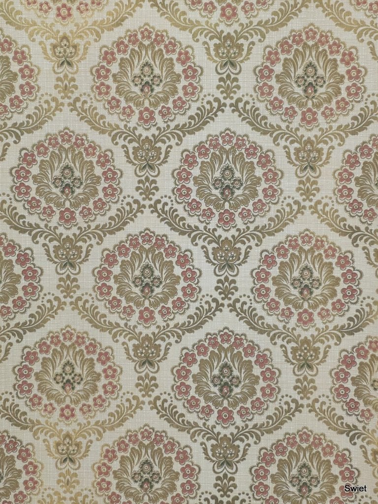 4999 vintage klassiek barok behang met goud swiet, Ophalen of Verzenden