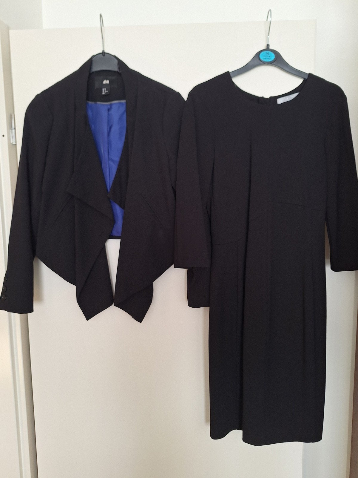 Zwart jurkje met blazer van H&M, Kleding | Dames, Ophalen, H&M, Zwart, Zo goed als nieuw