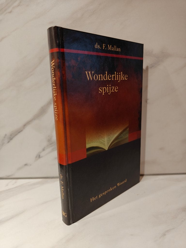 Ds. F. Mallan. Wonderlijke spijze. Tien predikaties., Boeken, Ophalen of Verzenden, Gelezen, Christendom | Protestants
