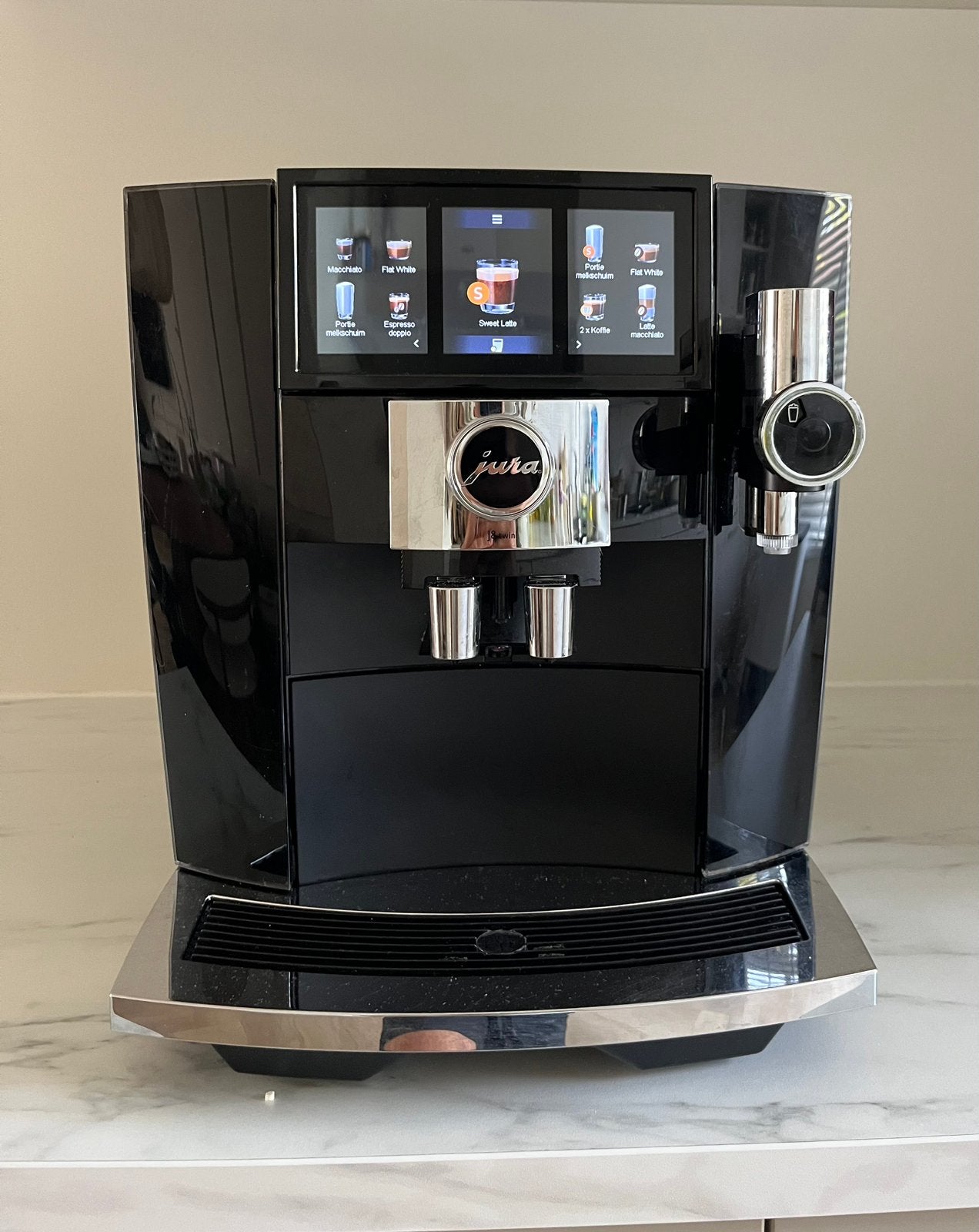 Jura J8 Twin koffiemachine, Afneembaar waterreservoir, 10 kopjes of meer, Koffiemachine, Ophalen of Verzenden