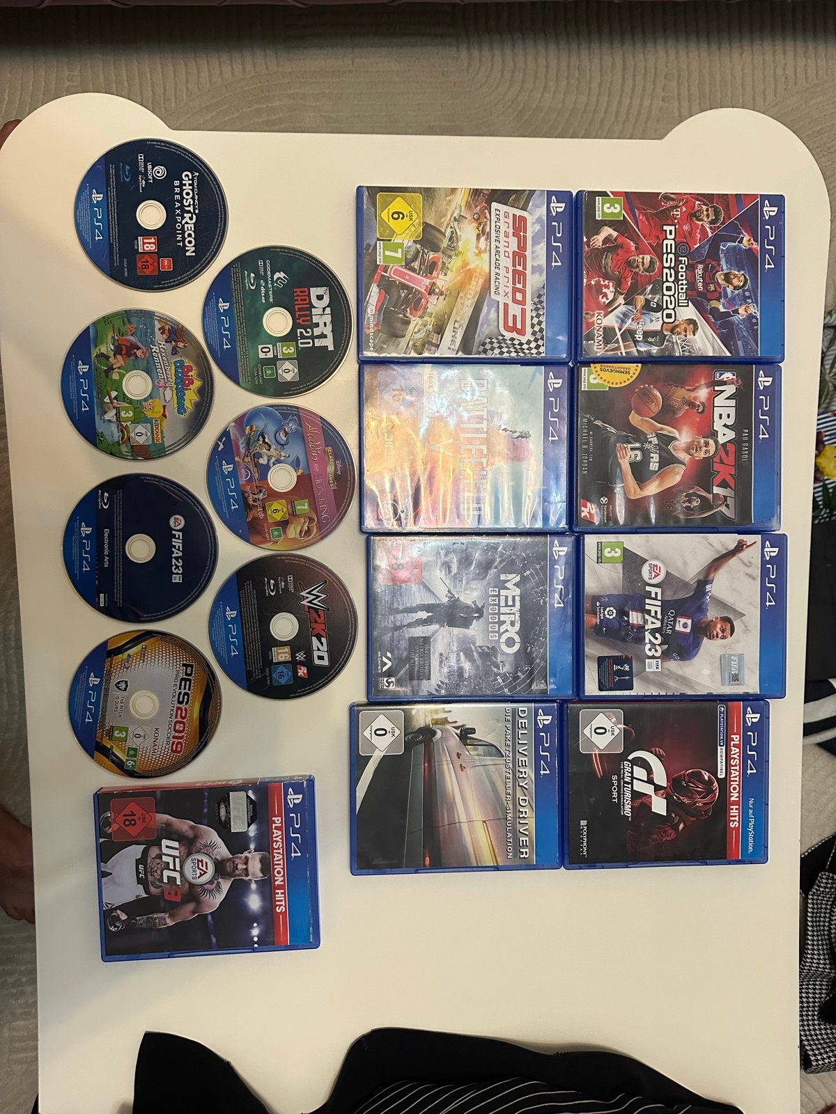 PS4-gamebundel - 16 stuks - Diverse genres, Spelcomputers en Games, Gebruikt, Vanaf 18 jaar, Overige genres, Eén computer