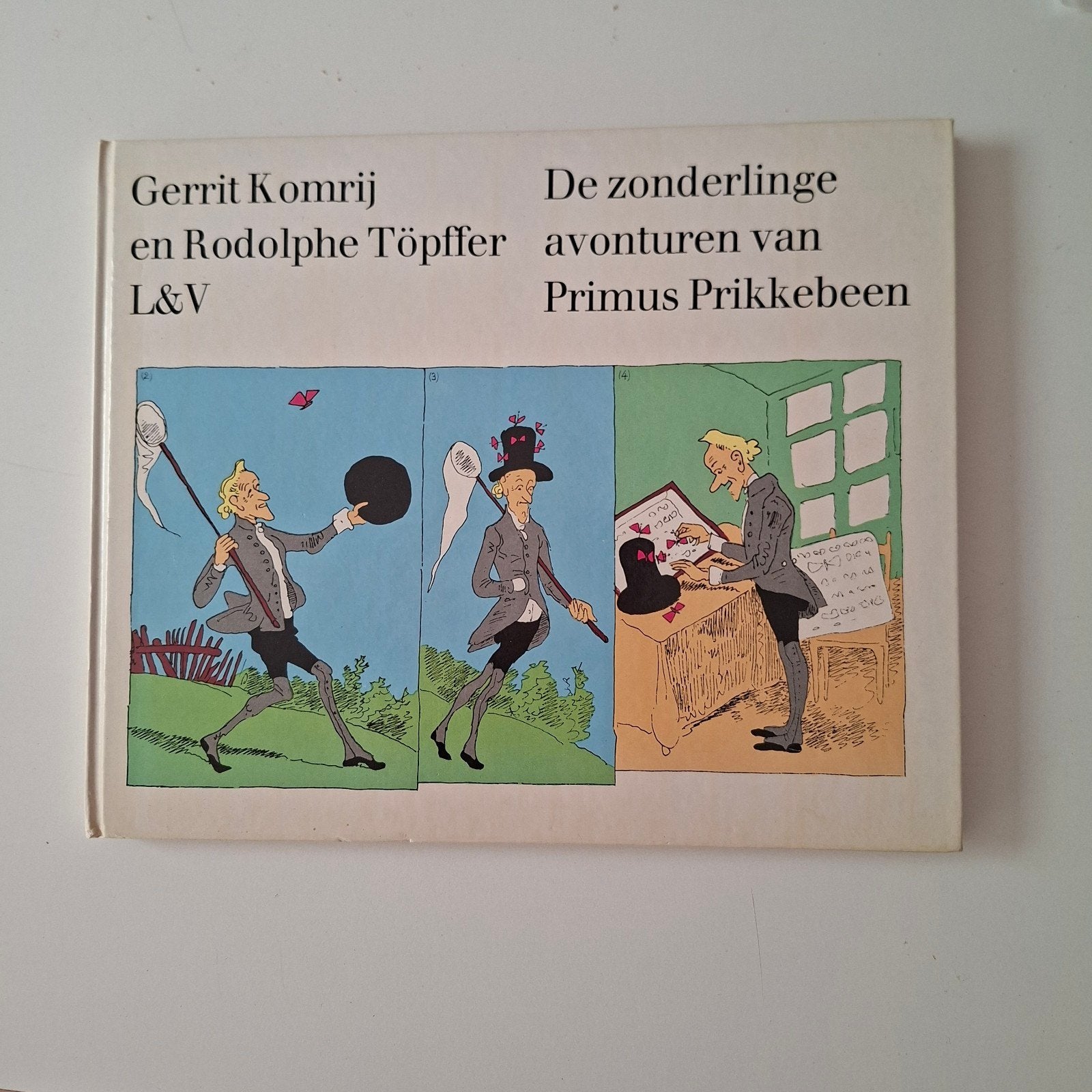 boek De zonderlinge avonturen van Primus prikkebeen, Ophalen of Verzenden