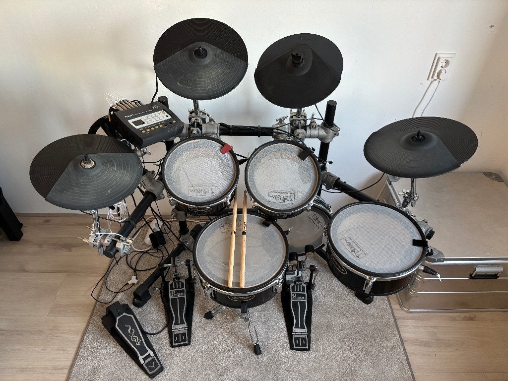 Elektronisch drumstel | Roland, Muziek en Instrumenten, Drumstellen en Slagwerk, Gebruikt, Elektronisch, Ophalen, Overige merken