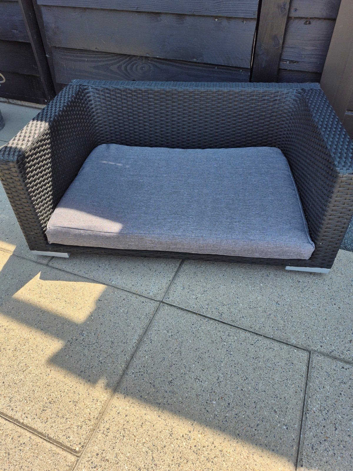 Wicker hondenmand, Ophalen, Zo goed als nieuw, Overige