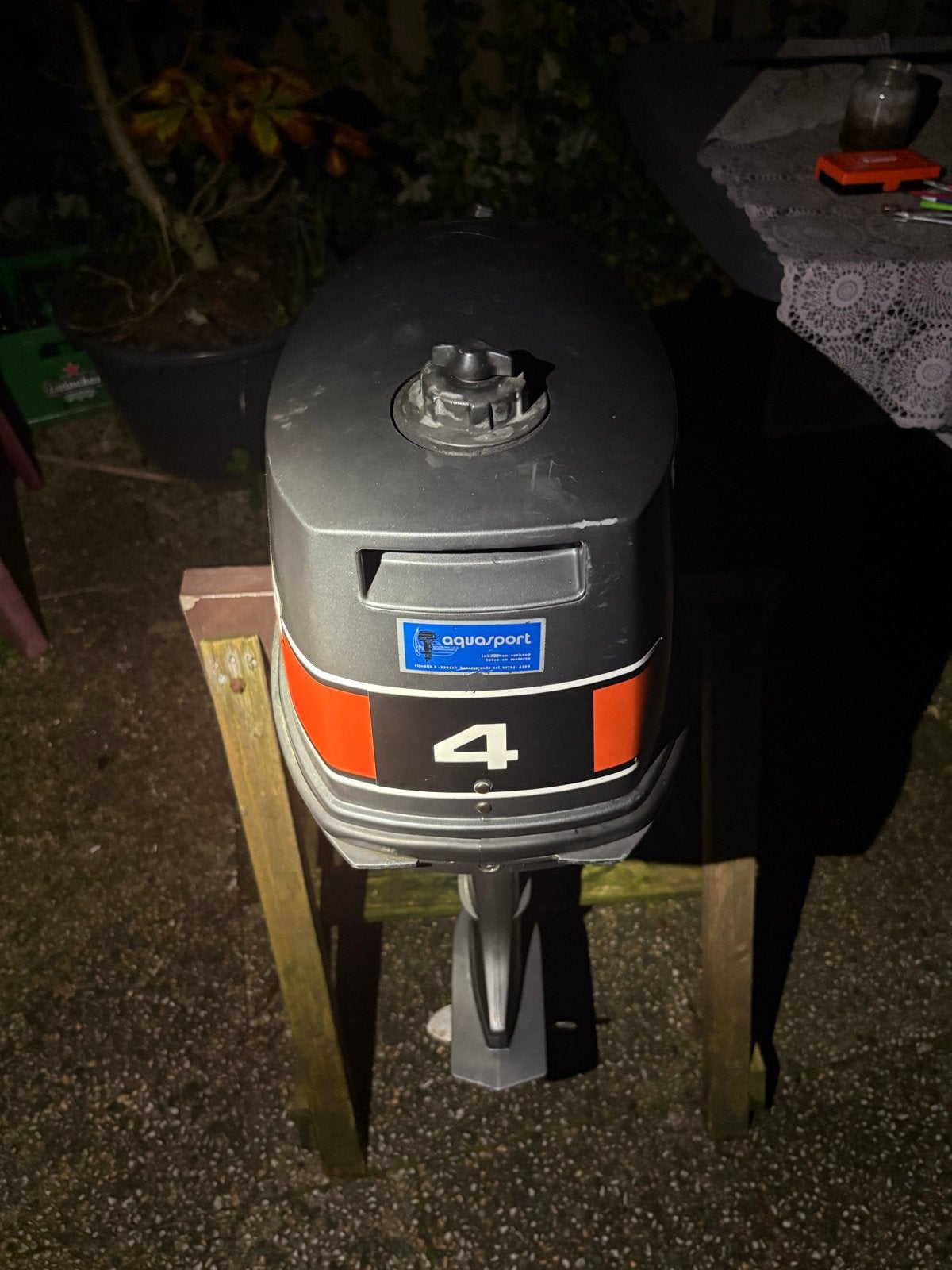 Mariner (yamaha) 4 pk 2 takt buitenboordmotor, Ophalen, Minder dan 5 pk, Zo goed als nieuw, Buitenboordmotor