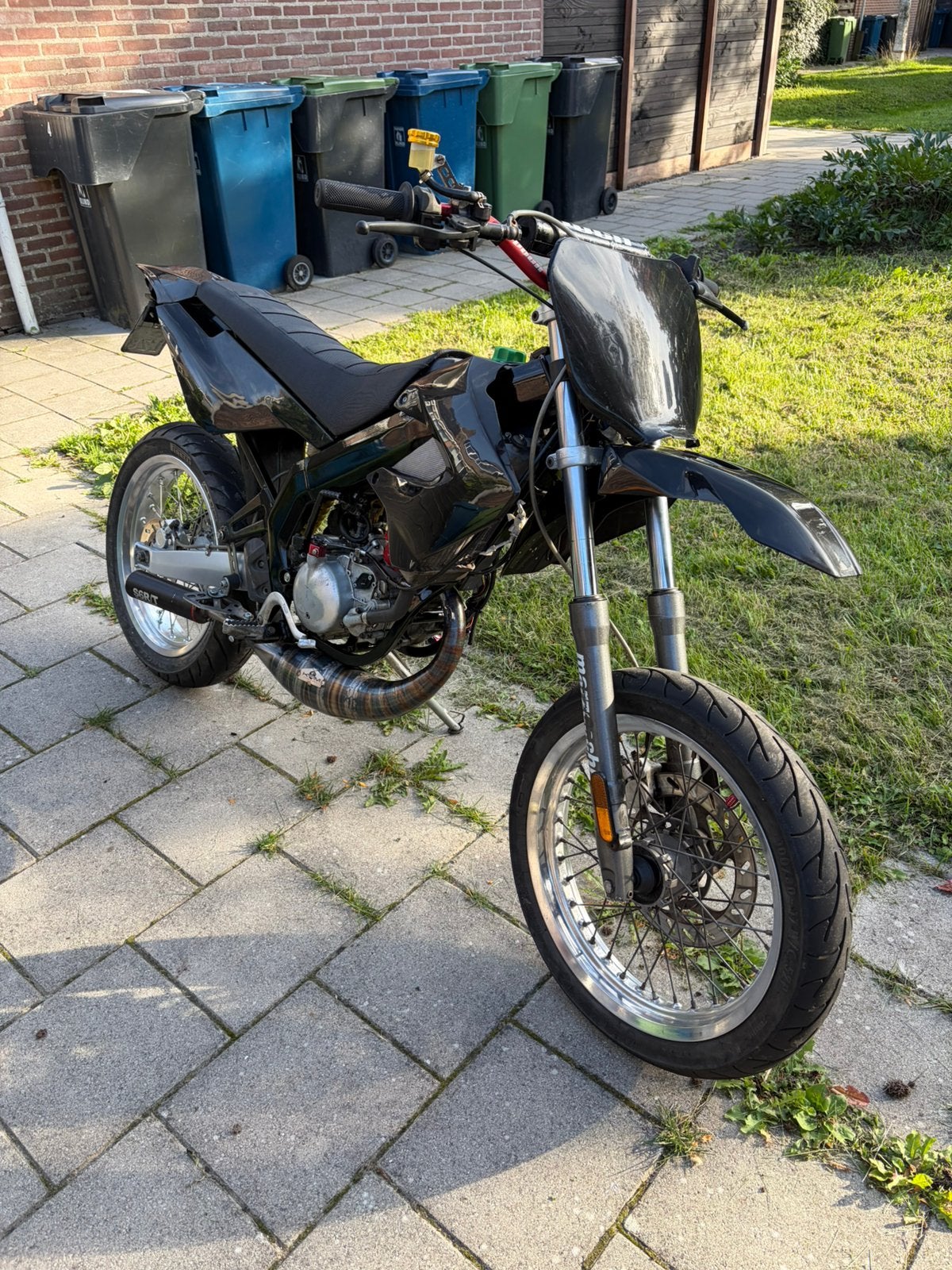 Derbi senda Xtreme 80cc, Fietsen en Brommers, 6 versnellingen, Gebruikt, Maximaal 45 km/u, Ophalen of Verzenden