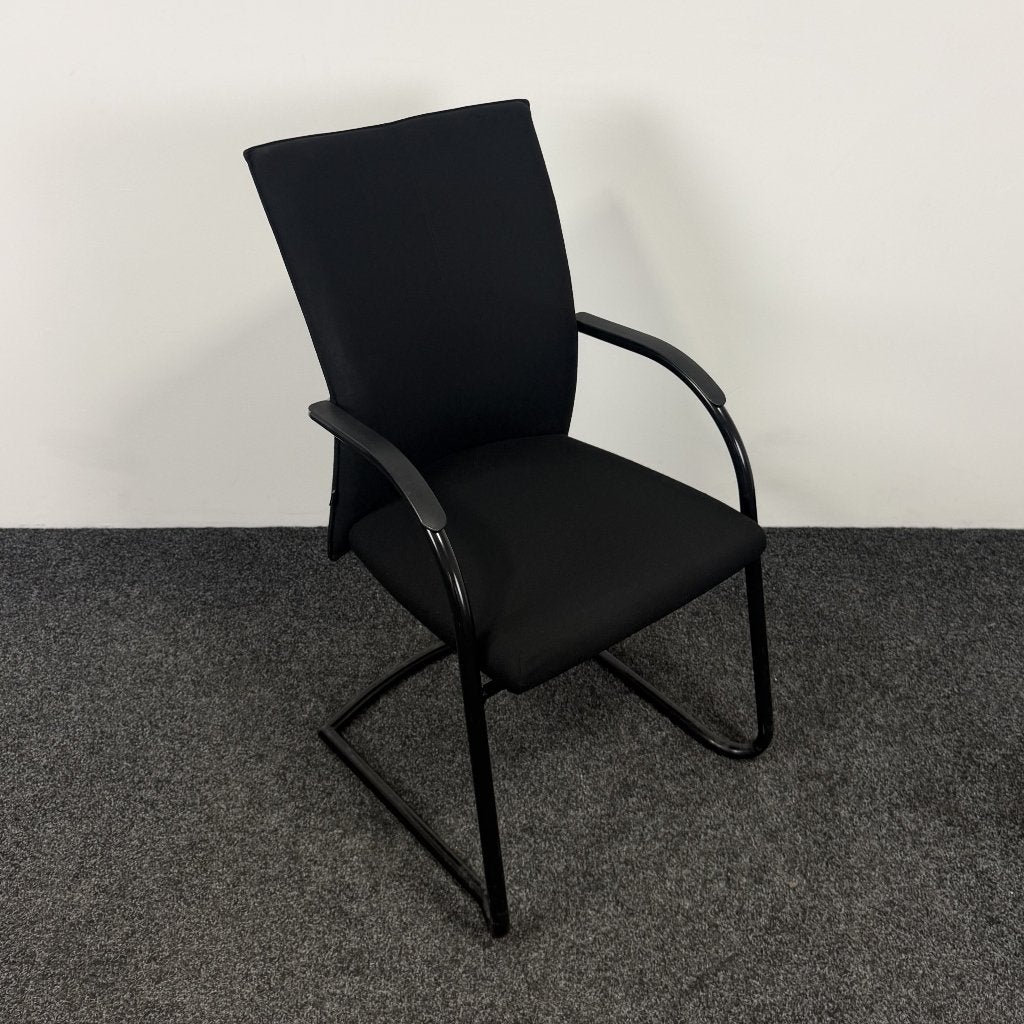 Klöber 742 Vergaderstoel XL | Zwart 26339, Ophalen, Gebruikt, Zwart, Stof