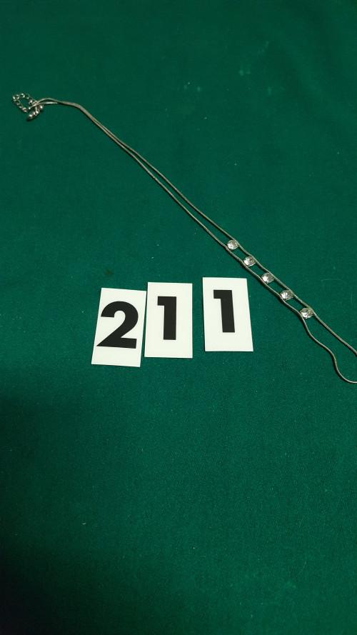s 211,   halsketting zilver metaal, Ophalen of Verzenden, 'T Olde Gre-j, Info@toldegrej.nl, Endepoelstraat 20f Didam