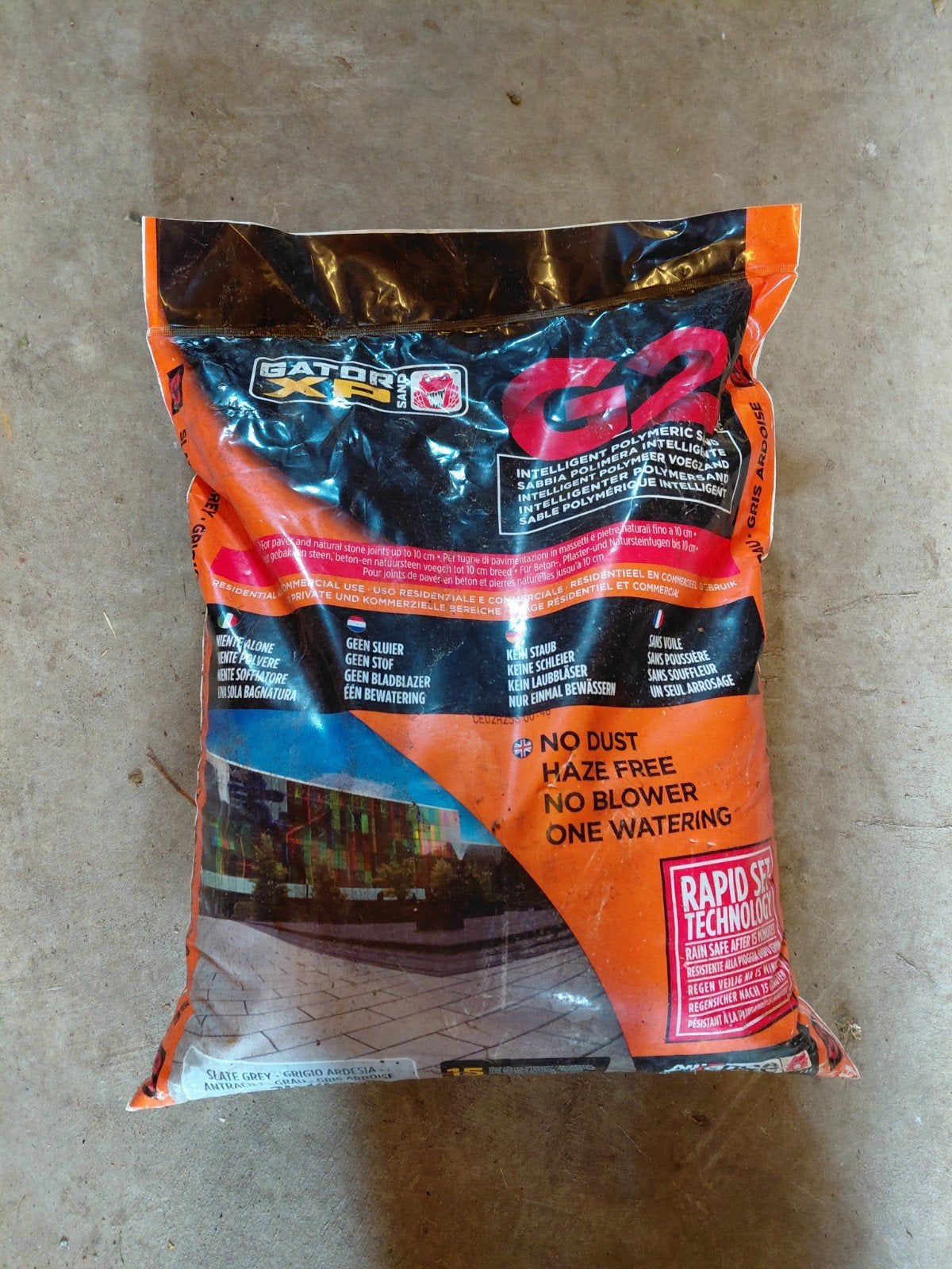 Gator Sand XP G2 voegzand antraciet 20 kg, Ophalen, Nieuw, Voegzand