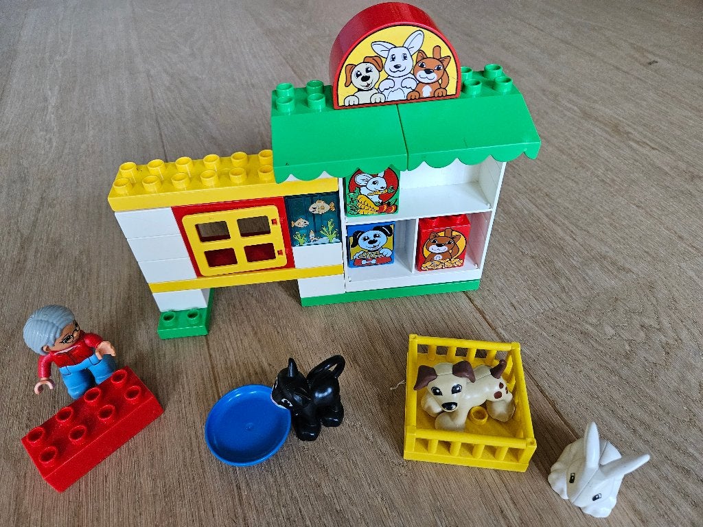 LEGO Duplo Ville Dierenwinkel (setnummer 5656), Ophalen of Verzenden, Zo goed als nieuw, Compleet, Duplo