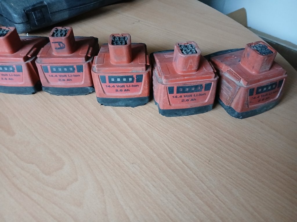 Accu Hilti, Ophalen, Zo goed als nieuw