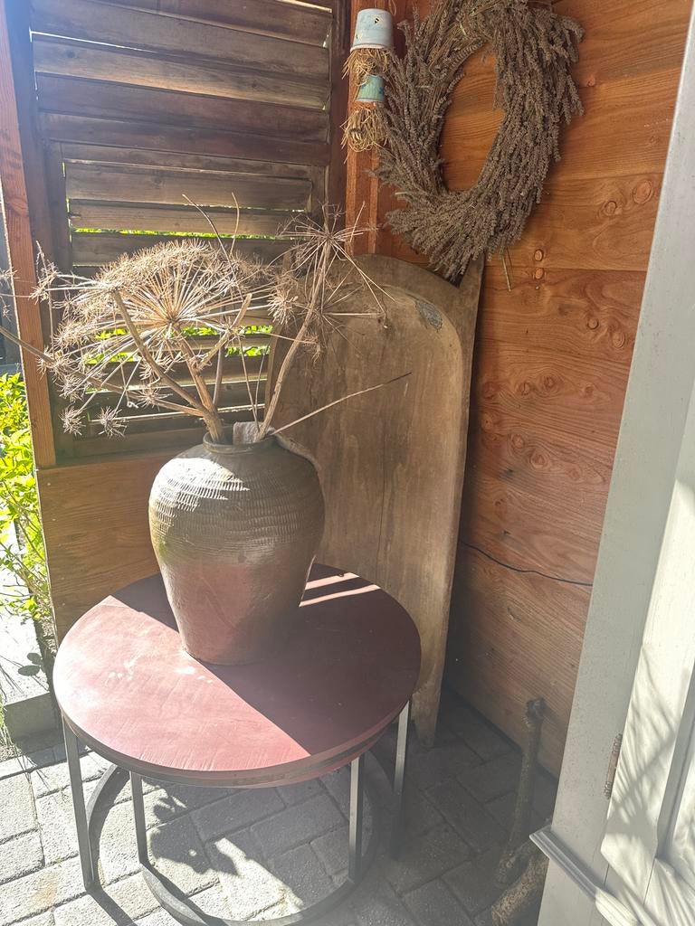 Antieke houten trog - 130x60 cm, Ophalen