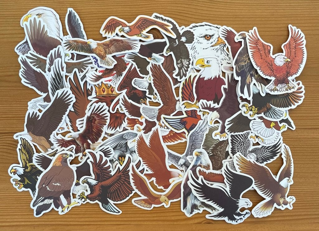 Zeearend stickers, Verzenden, Nieuw, Meerdere stickers