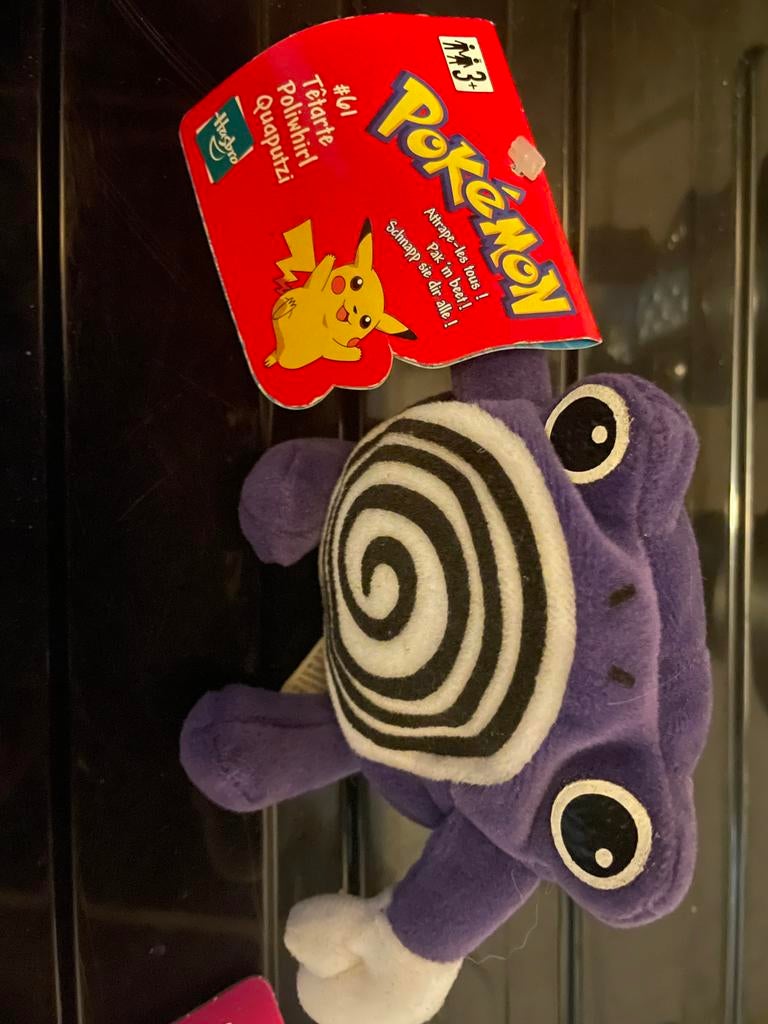 Vintage Nintendo Pokemon POLYWHIRL Bean Bag Pluche vintage, Verzamelen, Ophalen of Verzenden, Zo goed als nieuw