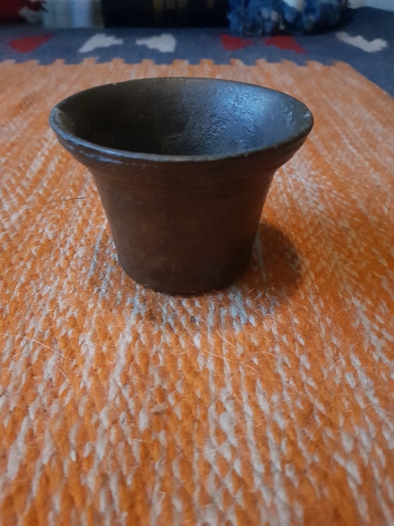 Kleine 17e-eeuwse vijzel, Antiek en Kunst, Ophalen of Verzenden, Brons