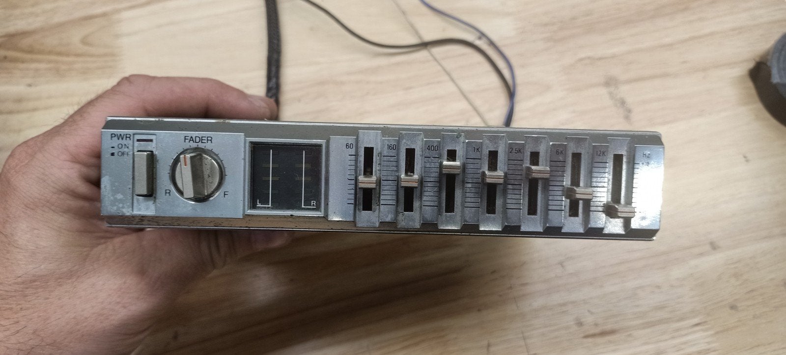 Delcom DBE-308 equalizer jaren '80, Ophalen