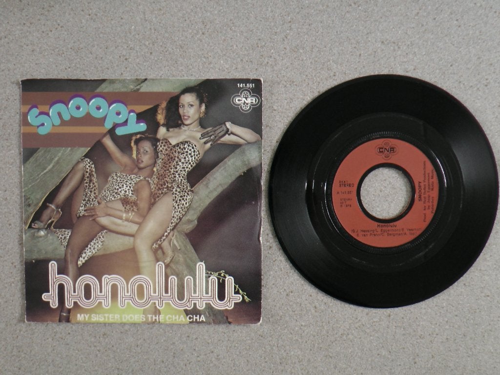 Snoopy - Honolulu VINYL SINGLE, Gebruikt, 7 inch, Pop, Fotohoes