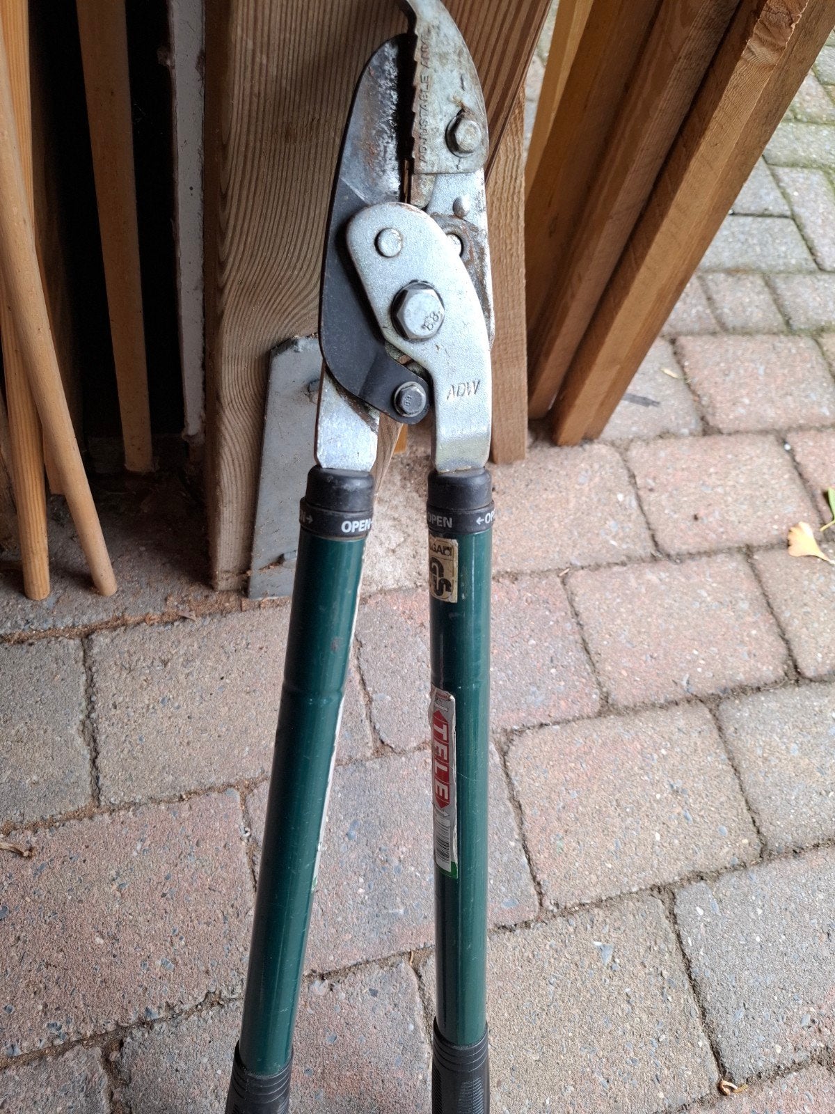 Takkenschaar, Tuin en Terras, Ophalen, Gebruikt, 40 t/m 49 mm, Wolf garden, florabest