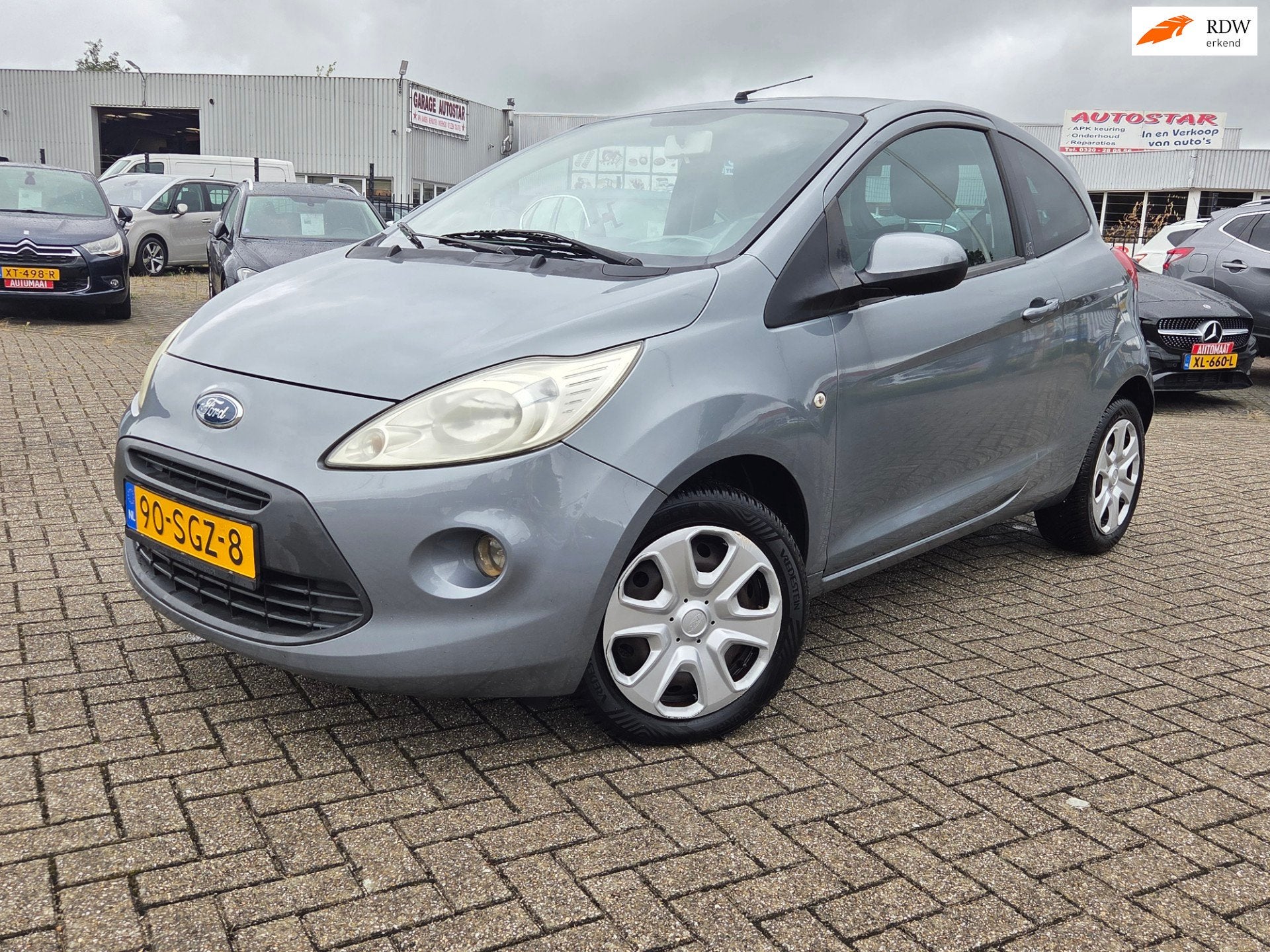 Ford Ka 1.2 Cool&Sound/AIRCO/NIEUW DISTRUBITIERIEN+WATERPOMP, Auto's, Voorwielaandrijving, Gebruikt, 1242 cc, 4 cilinders