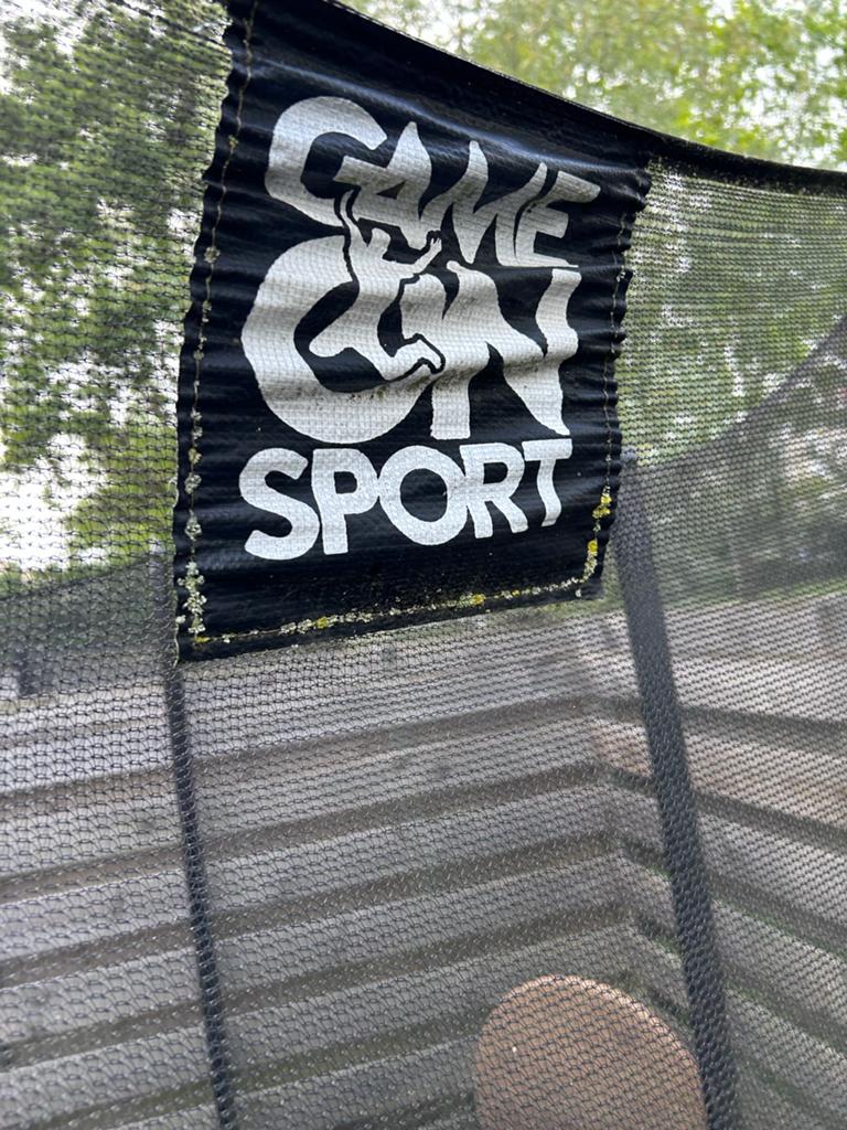 Game On Sport Trampoline met veiligheidsnet, Ophalen, Gebruikt