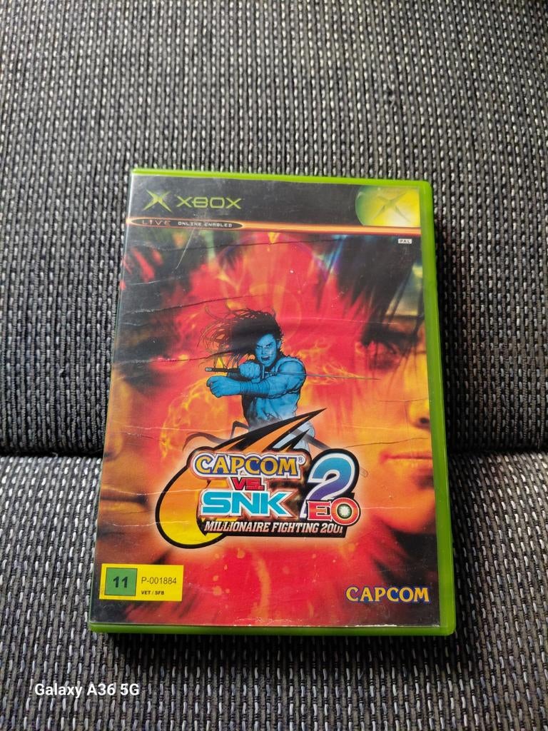 Capcom vs snk 2 EO xbox, Spelcomputers en Games, Games | Xbox Original, 2 spelers, Ophalen, Vechten, Vanaf 12 jaar