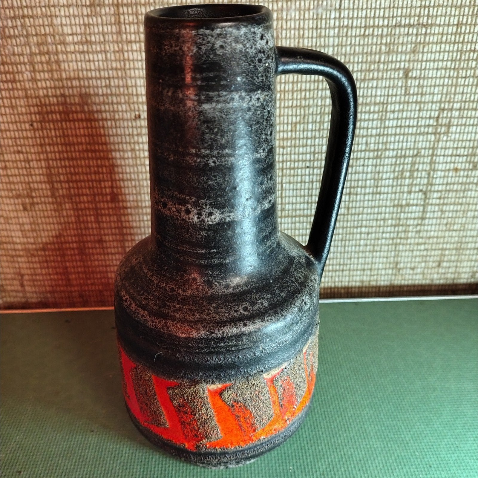 vintage keramieken oorvaas van Scheurich Keramik 407-18, Ophalen of Verzenden