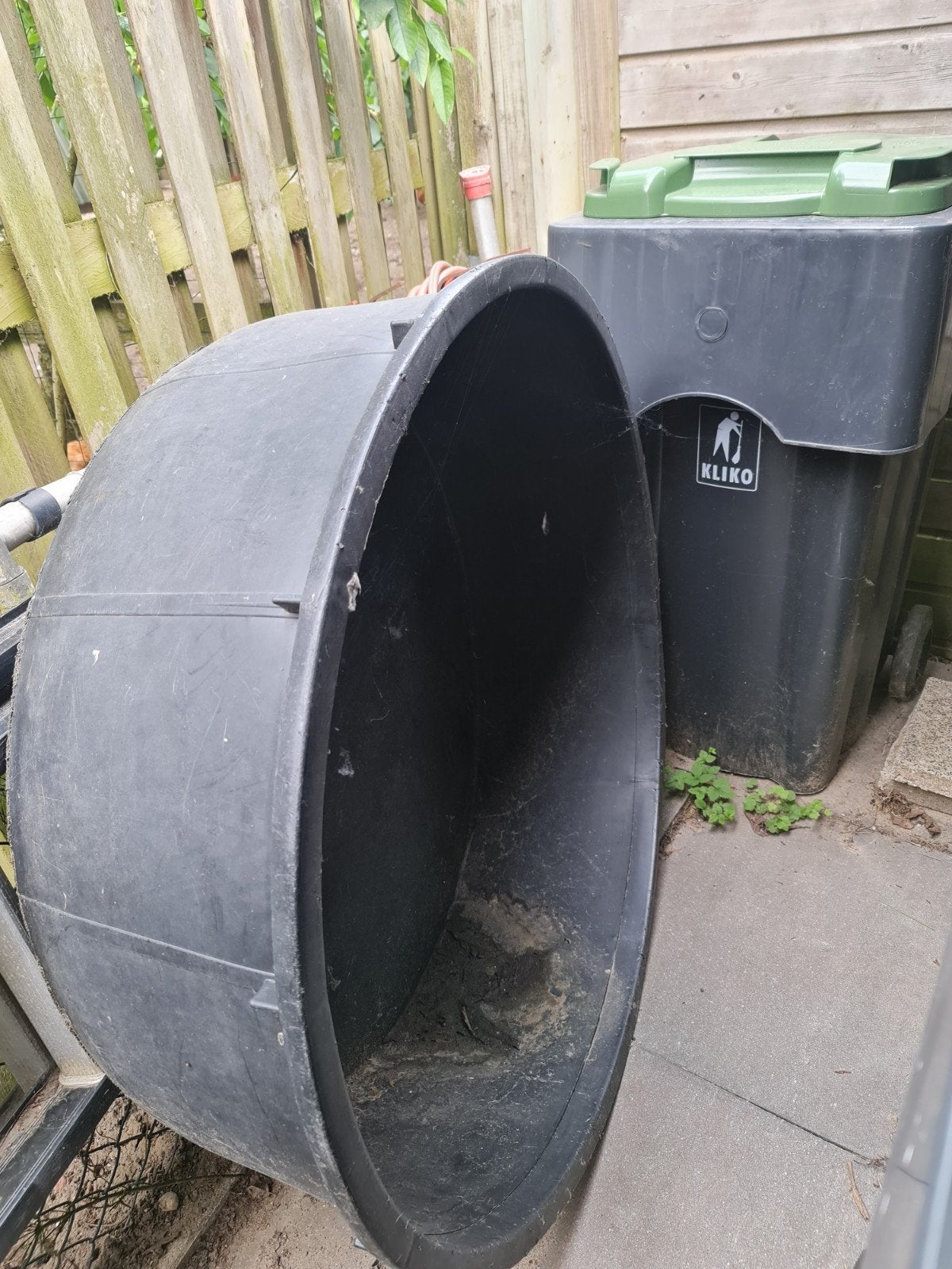 Honden bad, Ophalen, Zo goed als nieuw