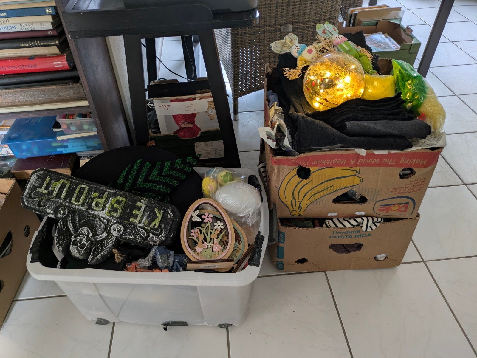 Gratis spullen voor rommelmarkt, Diversen, Ophalen, Gebruikt