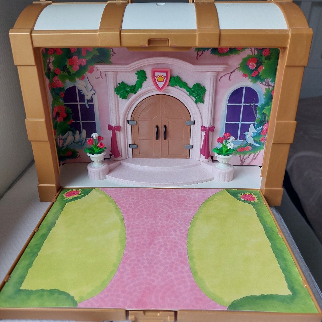 Playmobil - Prinsessen meeneemkoffer, Kinderen en Baby's, Speelgoed | Playmobil, Ophalen, Gebruikt, Losse onderdelen, Overige typen