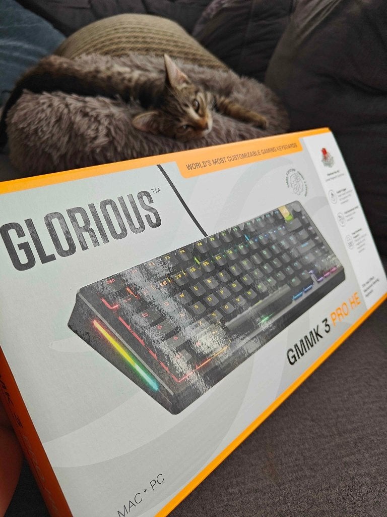 Glorious Gaming GMMK 3 PRO HE 75% Prebuilt Toetsenbord RGB, Multi-device, Nieuw, Ophalen of Verzenden, Bedraad