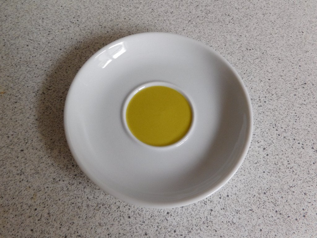 Schotel 14 cm. Lime Dolce Gusto Nescafé, Huis en Inrichting, Keuken | Servies, Ophalen of Verzenden, Zo goed als nieuw, Overige stijlen