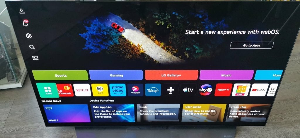 LG OLED 48C27LA, Audio, Tv en Foto, Televisies, Ophalen, Zo goed als nieuw, 100 cm of meer, 4k (UHD)