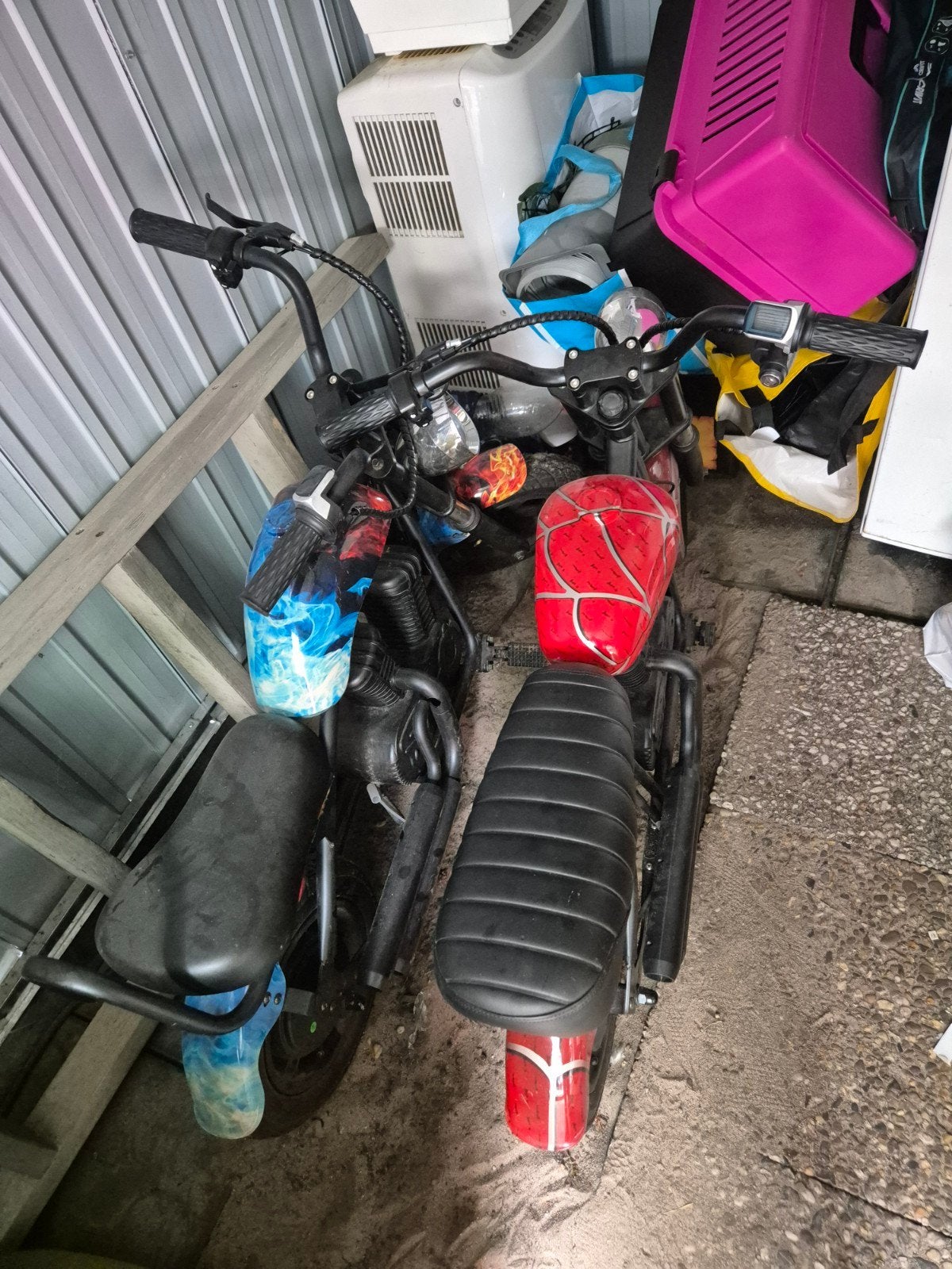 2 Electrische motortjes met lader, Ophalen, Overige merken