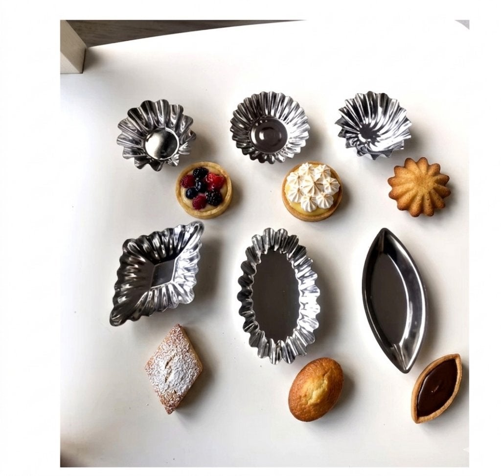 NIEUW: Set van 6 Kaiser Classic Tartelette- / Gebakvormpjes, Ophalen of Verzenden, Nieuw, Taarten of Cupcakes, Bakvorm