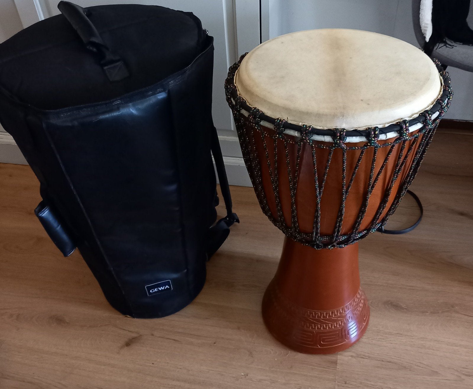 Djembe ,/percussion, Muziek en Instrumenten, Ophalen, Zo goed als nieuw, Trommel