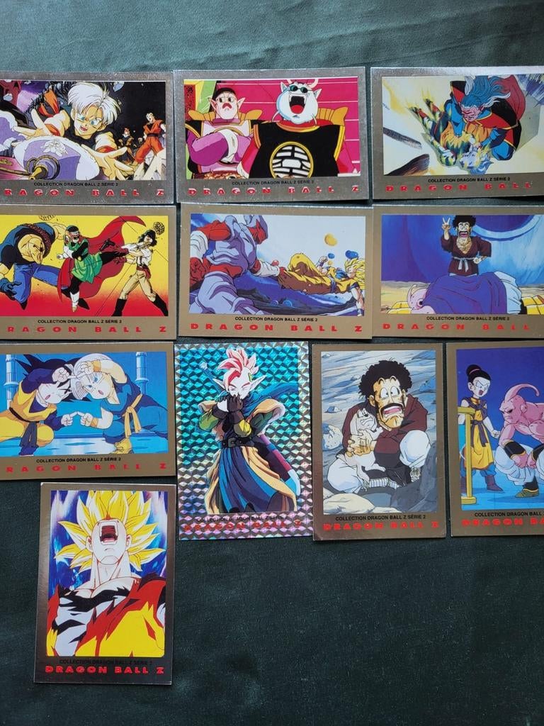 Dragonball Z serie 2, Ophalen of Verzenden, Zo goed als nieuw, Meerdere kaarten