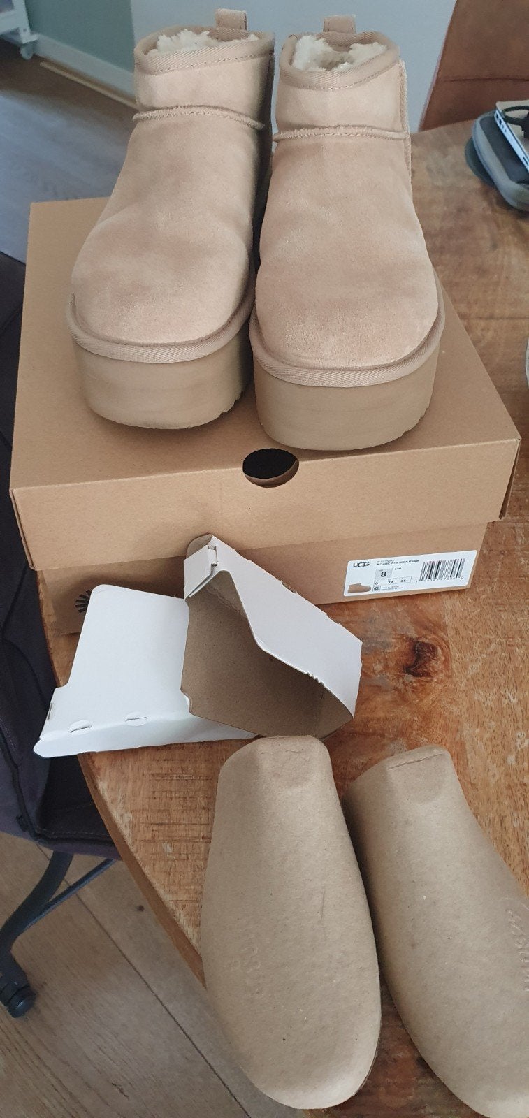 Nieuwe UGG Classic Ultra Mini Platform laarzen - Maat 39, Ophalen, Nieuw