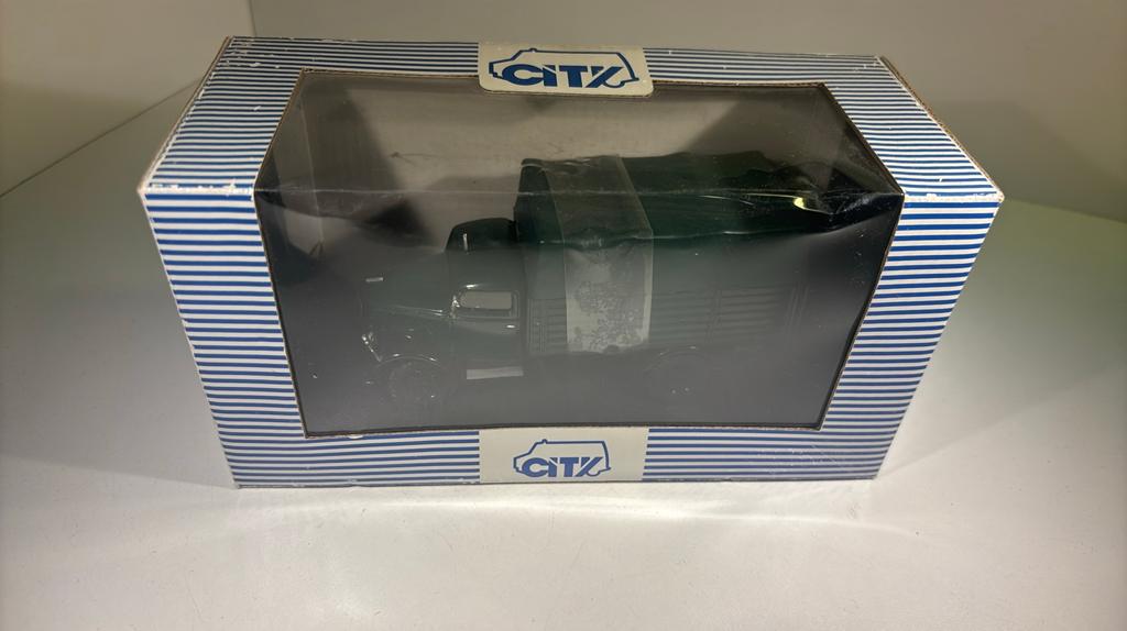 Opel blitz 3.5 ton truck dark green city 1.43, Overige merken, Auto, Ophalen of Verzenden, A