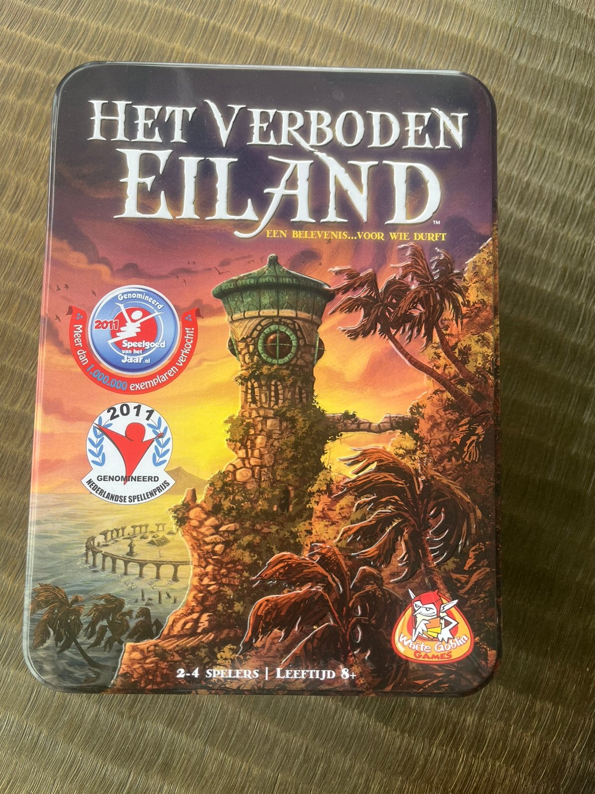 Het Verboden Eiland (blikuitgave) – Compleet, nooit gespeeld, Ophalen of Verzenden, Nieuw