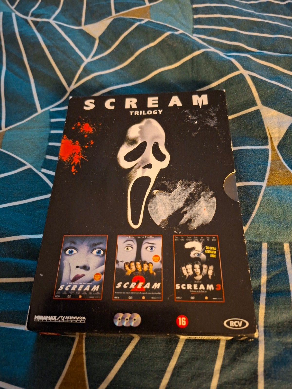 Scream Trilogie, Vanaf 16 jaar, Ophalen of Verzenden, Zo goed als nieuw, Overige genres